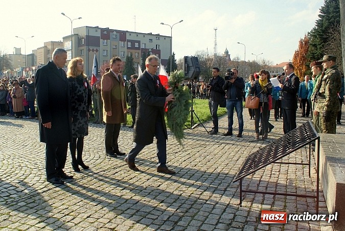 Zdjęcie w galerii na portalu naszraciborz.pl: Raciborskie obchody Święta Niepodległości wiadomości z regionu