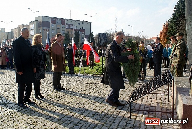 Zdjęcie w galerii na portalu naszraciborz.pl: Raciborskie obchody Święta Niepodległości wiadomości z regionu