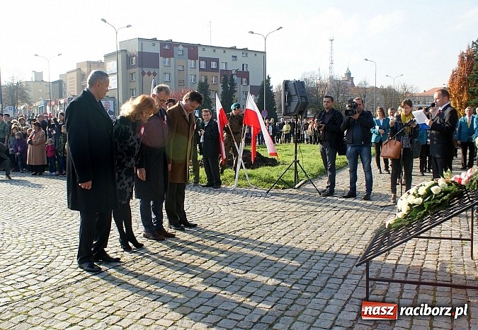 Zdjęcie w galerii na portalu naszraciborz.pl: Raciborskie obchody Święta Niepodległości wiadomości z regionu