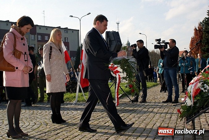 Zdjęcie w galerii na portalu naszraciborz.pl: Raciborskie obchody Święta Niepodległości wiadomości z regionu