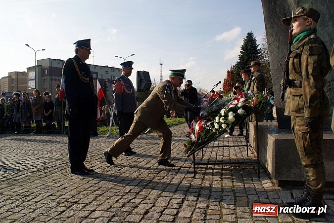 Zdjęcie w galerii na portalu naszraciborz.pl: Raciborskie obchody Święta Niepodległości wiadomości z regionu
