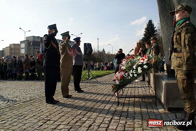 Zdjęcie w galerii na portalu naszraciborz.pl: Raciborskie obchody Święta Niepodległości wiadomości z regionu