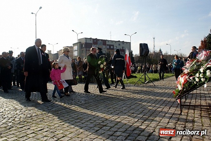 Zdjęcie w galerii na portalu naszraciborz.pl: Raciborskie obchody Święta Niepodległości wiadomości z regionu
