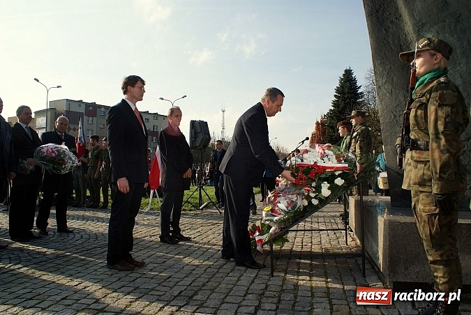 Zdjęcie w galerii na portalu naszraciborz.pl: Raciborskie obchody Święta Niepodległości wiadomości z regionu