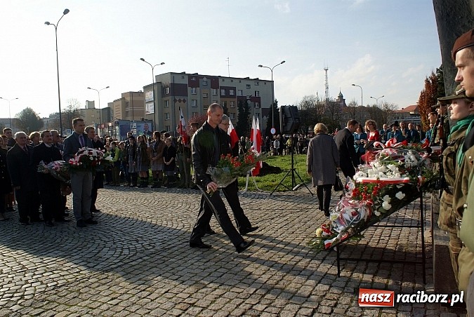Zdjęcie w galerii na portalu naszraciborz.pl: Raciborskie obchody Święta Niepodległości wiadomości z regionu
