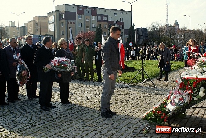 Zdjęcie w galerii na portalu naszraciborz.pl: Raciborskie obchody Święta Niepodległości wiadomości z regionu
