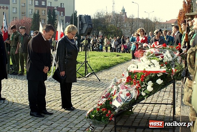 Zdjęcie w galerii na portalu naszraciborz.pl: Raciborskie obchody Święta Niepodległości wiadomości z regionu