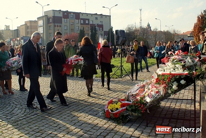 Zdjęcie w galerii na portalu naszraciborz.pl: Raciborskie obchody Święta Niepodległości wiadomości z regionu