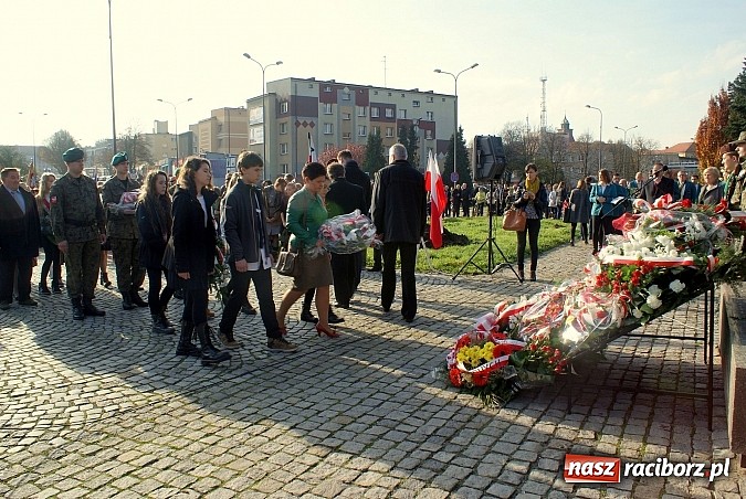 Zdjęcie w galerii na portalu naszraciborz.pl: Raciborskie obchody Święta Niepodległości wiadomości z regionu