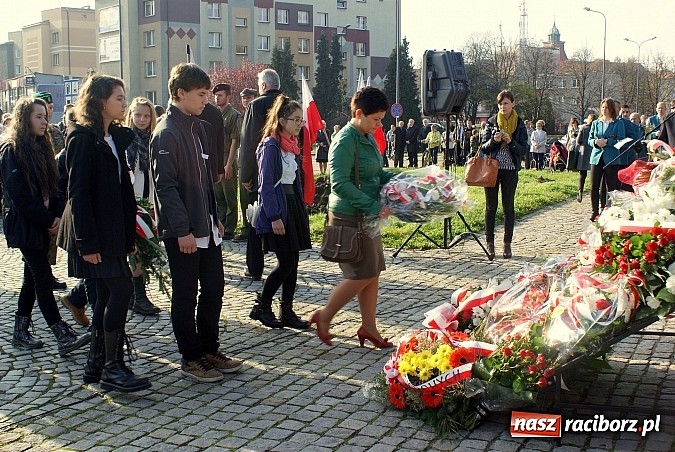 Zdjęcie w galerii na portalu naszraciborz.pl: Raciborskie obchody Święta Niepodległości wiadomości z regionu