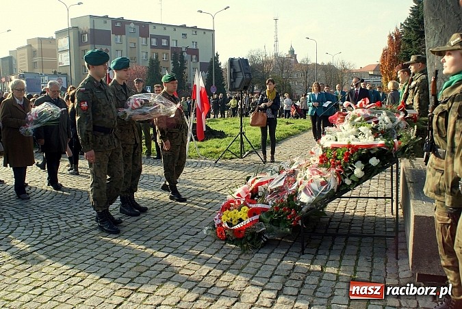 Zdjęcie w galerii na portalu naszraciborz.pl: Raciborskie obchody Święta Niepodległości wiadomości z regionu