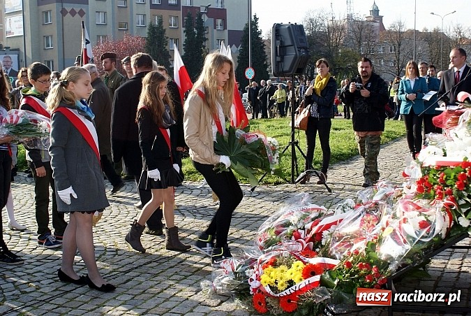 Zdjęcie w galerii na portalu naszraciborz.pl: Raciborskie obchody Święta Niepodległości wiadomości z regionu