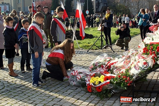 Zdjęcie w galerii na portalu naszraciborz.pl: Raciborskie obchody Święta Niepodległości wiadomości z regionu