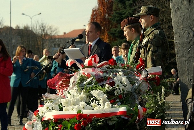 Zdjęcie w galerii na portalu naszraciborz.pl: Raciborskie obchody Święta Niepodległości wiadomości z regionu