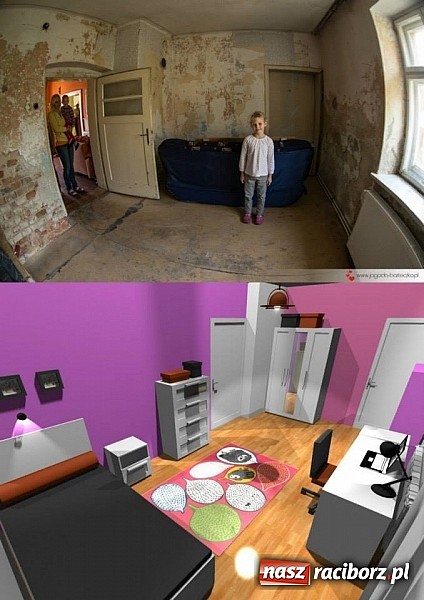 Zdjęcie w galerii na portalu naszraciborz.pl: Warto wierzyć w ludzi. Piękne Anioły remontują pokoje w Kornowacu! wiadomości z regionu