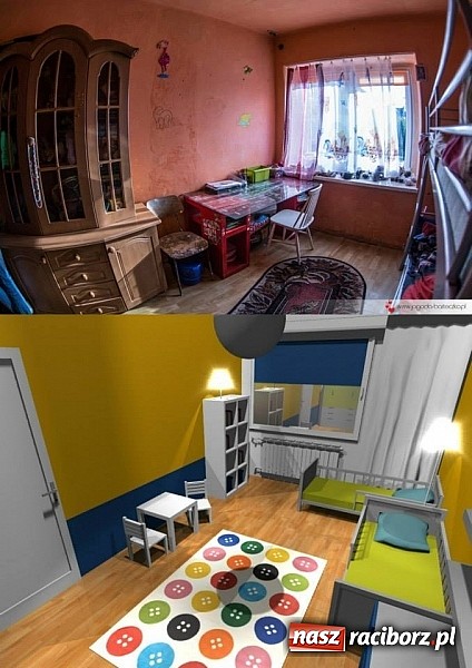 Zdjęcie w galerii na portalu naszraciborz.pl: Warto wierzyć w ludzi. Piękne Anioły remontują pokoje w Kornowacu! wiadomości z regionu