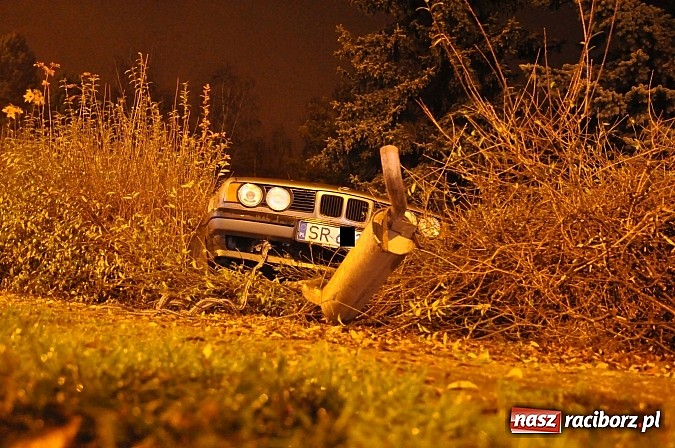 Zdjęcie w galerii na portalu naszraciborz.pl: Kierowca BMW przeszarżował na Odrostradzie wiadomości z regionu