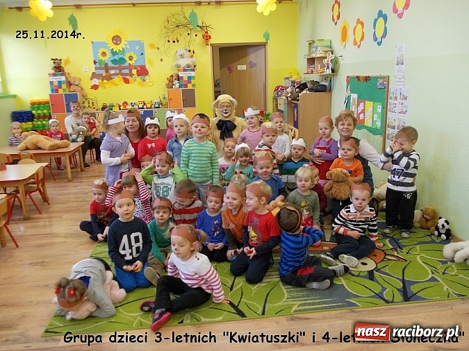 Zdjęcie w galerii na portalu naszraciborz.pl: Dzień Pluszowego Misia w Przedszkolu w Pietrowicach Wielkich wiadomości z regionu