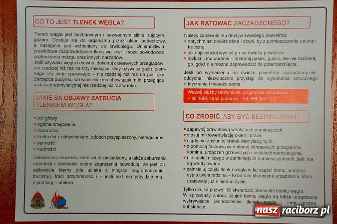 Zdjęcie w galerii na portalu naszraciborz.pl: Nie - dla czadu! wiadomości z regionu