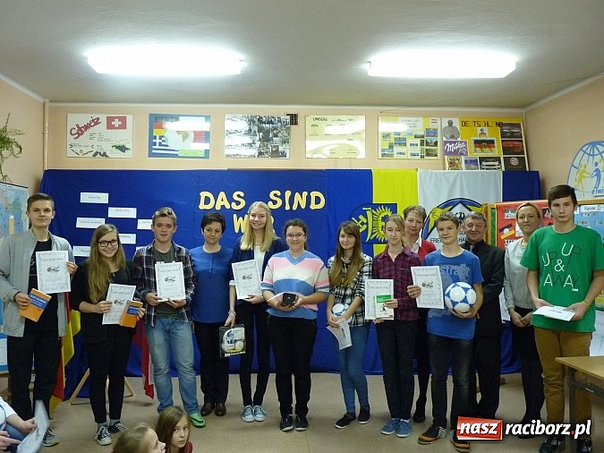 Zdjęcie w galerii na portalu naszraciborz.pl: Konkurs języka niemieckiego w ZSO Tworków wiadomości z regionu