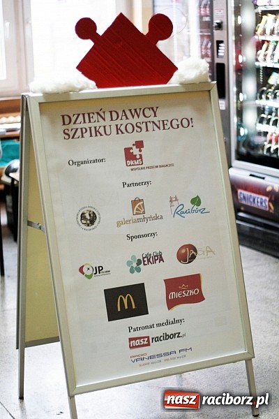 Zdjęcie w galerii na portalu naszraciborz.pl: Pomóż innym i już dziś zarejestruj się jako potencjalny Dawca szpiku! wiadomości z regionu