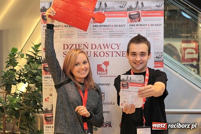 Zdjęcie w galerii na portalu naszraciborz.pl: Pomóż innym i już dziś zarejestruj się jako potencjalny Dawca szpiku! wiadomości z regionu