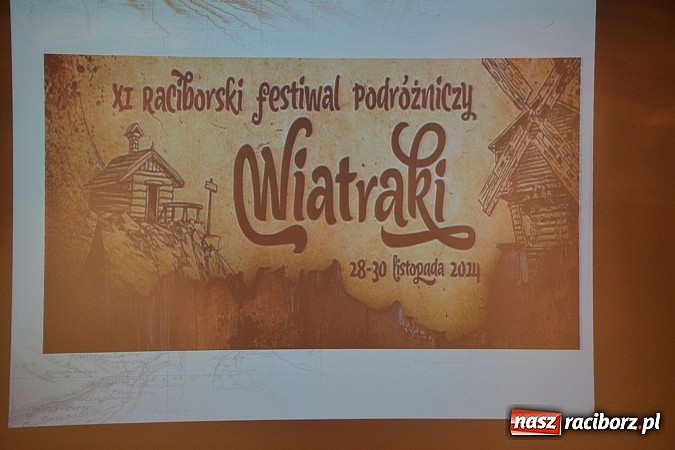 Zdjęcie w galerii na portalu naszraciborz.pl: XI Festiwal Podróżniczy Wiatraki - pełna sala na Bieleckim wiadomości z regionu