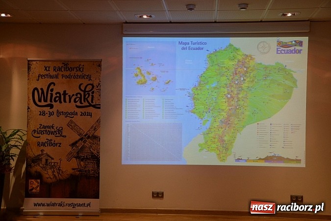 Zdjęcie w galerii na portalu naszraciborz.pl: XI Festiwal Podróżniczy Wiatraki - pełna sala na Bieleckim wiadomości z regionu