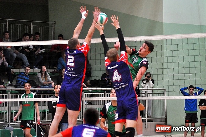 Zdjęcie w galerii na portalu naszraciborz.pl: Siatkarze Rafako ulegli Volley'owi Rybnik wiadomości z regionu