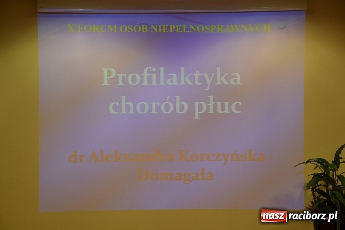 Zdjęcie w galerii na portalu naszraciborz.pl: X Forum Osób Niepełnosprawnych już za nami wiadomości z regionu