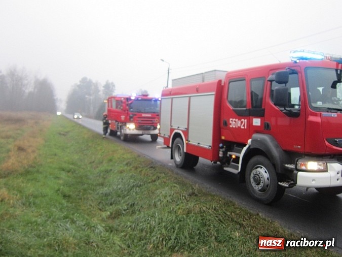 Zdjęcie w galerii na portalu naszraciborz.pl: Pożar budynku gospodarczego na Przeryciu wiadomości z regionu