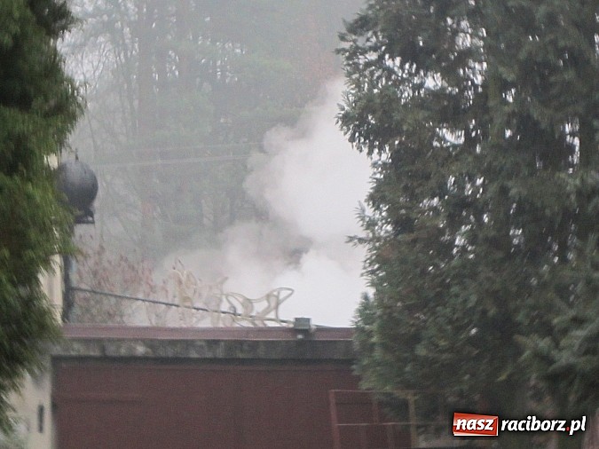 Zdjęcie w galerii na portalu naszraciborz.pl: Pożar budynku gospodarczego na Przeryciu wiadomości z regionu