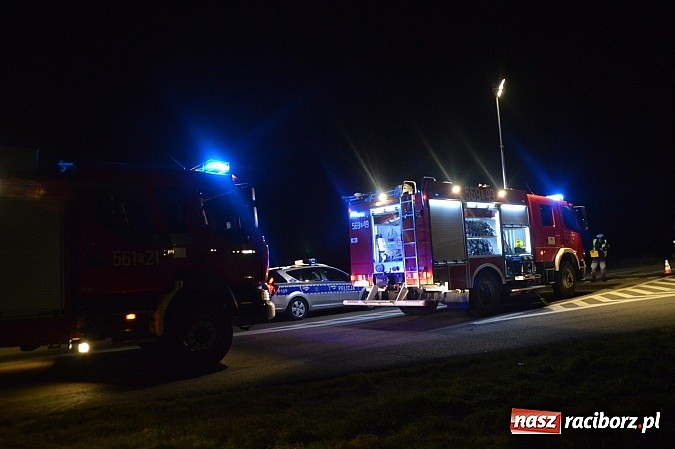 Zdjęcie w galerii na portalu naszraciborz.pl: Zderzenie forda i skody na Wydalu pomiędzy Tworkowem, Owsiszczami i Krzyżanowicami wiadomości z regionu