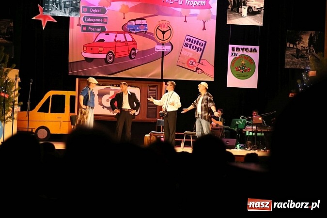 Zdjęcie w galerii na portalu naszraciborz.pl: Gwiazdka Serc 2014 - Autostopem PRL-u tropem. Ze sceny i od kuchni wiadomości z regionu