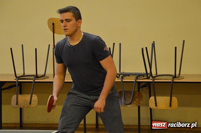 Zdjęcie w galerii na portalu naszraciborz.pl: Rudolf Jambor i Szymon Procek najlepsi w tenisie stołowym wiadomości z regionu