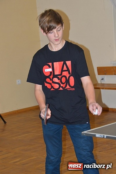 Zdjęcie w galerii na portalu naszraciborz.pl: Rudolf Jambor i Szymon Procek najlepsi w tenisie stołowym wiadomości z regionu