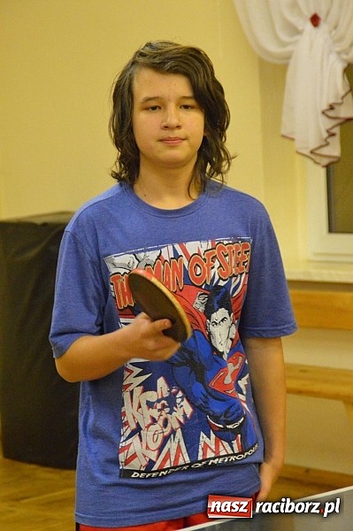 Zdjęcie w galerii na portalu naszraciborz.pl: Rudolf Jambor i Szymon Procek najlepsi w tenisie stołowym wiadomości z regionu