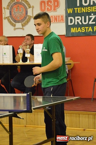 Zdjęcie w galerii na portalu naszraciborz.pl: Rudolf Jambor i Szymon Procek najlepsi w tenisie stołowym wiadomości z regionu