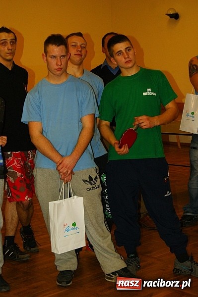 Zdjęcie w galerii na portalu naszraciborz.pl: Rudolf Jambor i Szymon Procek najlepsi w tenisie stołowym wiadomości z regionu