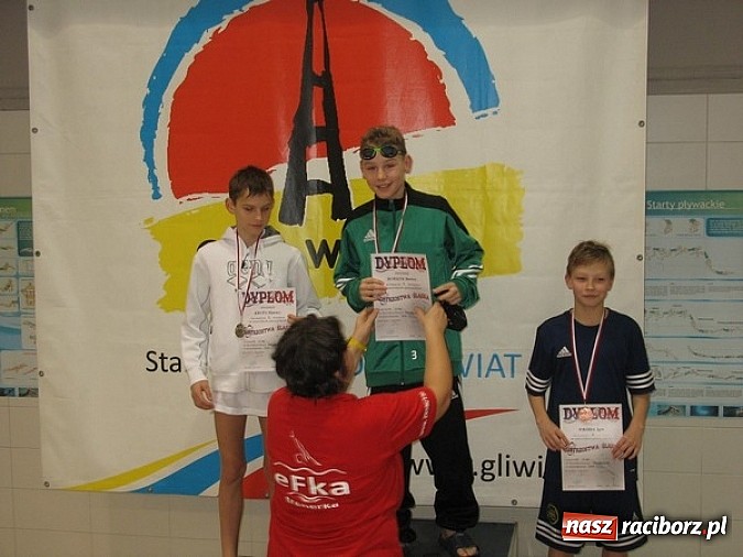 Zdjęcie w galerii na portalu naszraciborz.pl: Pływanie. Pierwsze śląskie medale wiadomości z regionu