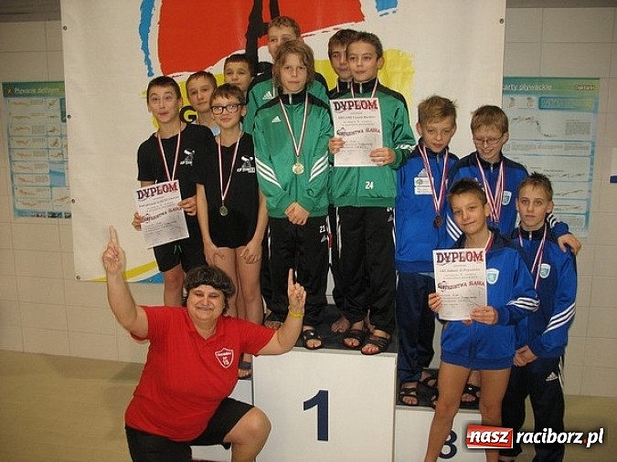 Zdjęcie w galerii na portalu naszraciborz.pl: Pływanie. Pierwsze śląskie medale wiadomości z regionu