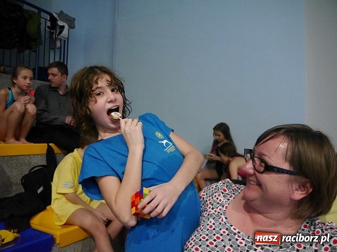 Zdjęcie w galerii na portalu naszraciborz.pl: Pływanie. Srebro Wiktorii Zub wiadomości z regionu