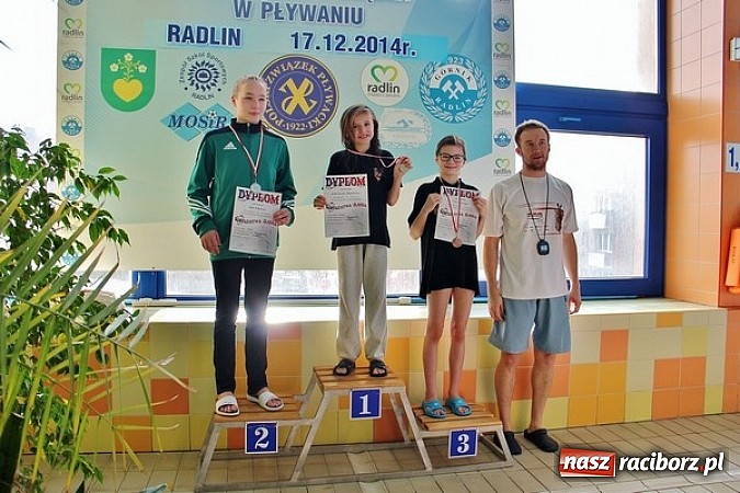Zdjęcie w galerii na portalu naszraciborz.pl: Pływanie. Srebro Wiktorii Zub wiadomości z regionu