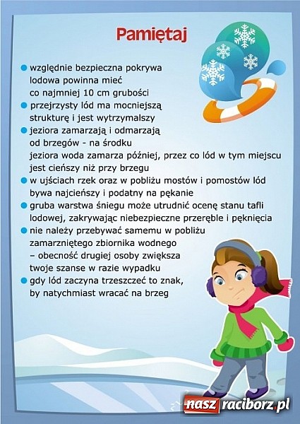 Zdjęcie w galerii na portalu naszraciborz.pl: Zimowa edycja akcji - Bezpieczna woda wiadomości z regionu