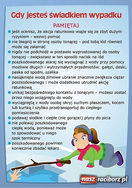 Zdjęcie w galerii na portalu naszraciborz.pl: Zimowa edycja akcji - Bezpieczna woda wiadomości z regionu