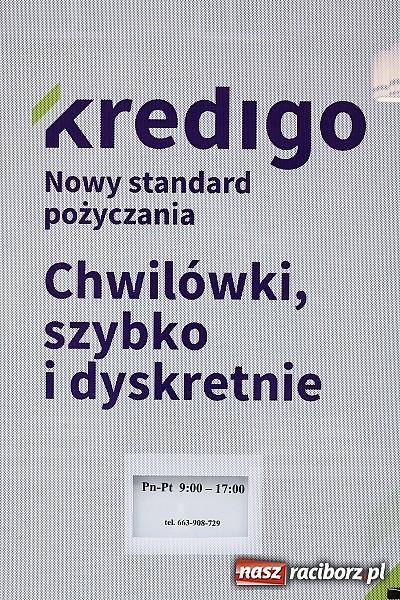 Zdjęcie w galerii na portalu naszraciborz.pl: Kredigo – Chwilówki Szybko i Dyskretnie wiadomości z regionu