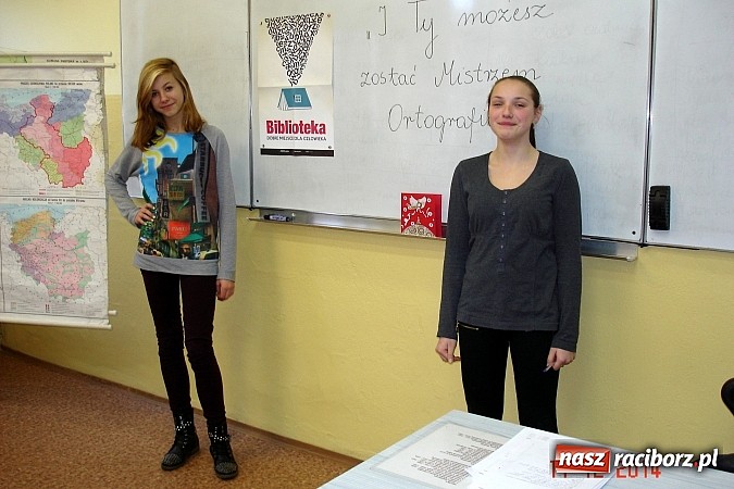 Zdjęcie w galerii na portalu naszraciborz.pl:  I ty możesz zostać Mistrzem Ortografii w G5 wiadomości z regionu