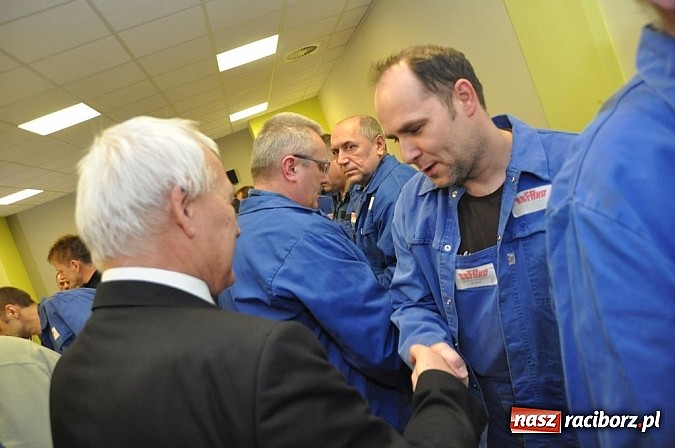 Zdjęcie w galerii na portalu naszraciborz.pl: Spotkanie świąteczne w Rafako wiadomości z regionu