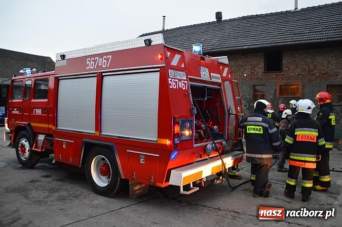 Zdjęcie w galerii na portalu naszraciborz.pl: Pożar poddasza domu w Bieńkowicach wiadomości z regionu