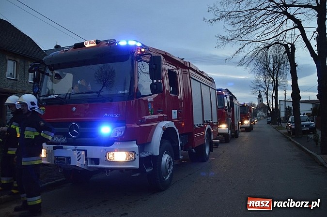 Zdjęcie w galerii na portalu naszraciborz.pl: Pożar poddasza domu w Bieńkowicach wiadomości z regionu